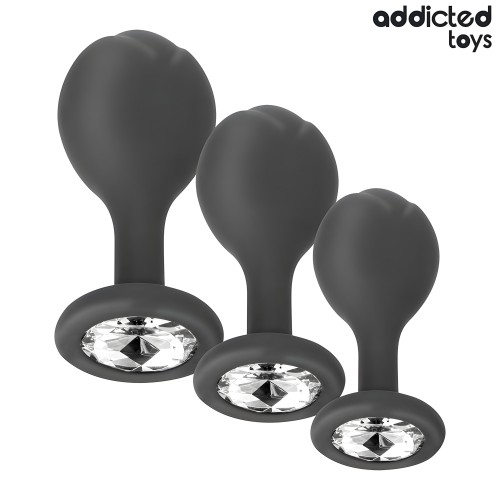 Addicted Toys Set of 3 Silicone Anal Plugs