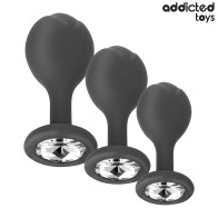 Addicted Toys Set of 3 Silicone Anal Plugs