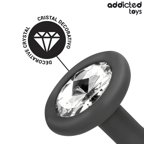 Set De 3 Plug Silicona Anal Con Joya