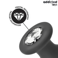 Plug Anal Con Joya Talla M Addicted Toys | Elegante y Cómodo