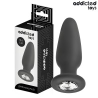 Plug Anal Con Joya Silicona Talla L