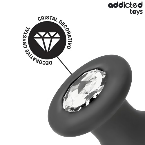 Silicone Gem Anal Plug Size L