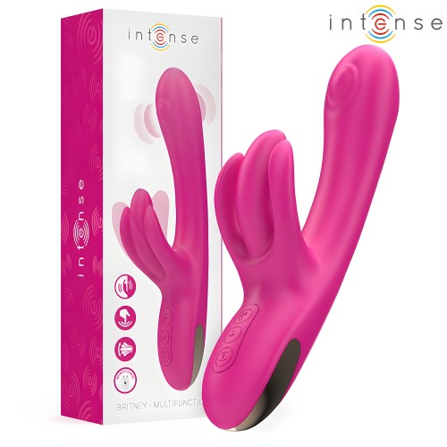 Intense Britney Multifunctional Rabbit Vibrator 23 Cm Pink