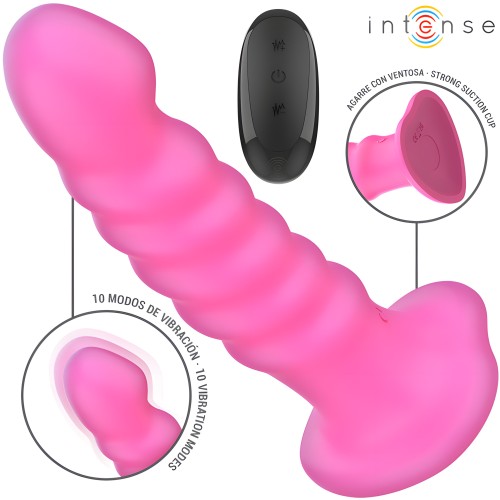 Intense - Cindy Vibrador Talla L Diseño En Espiral 10 Vibraciones Rosa Cont