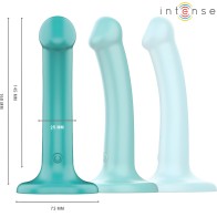Intense Katie Vibrator with Suction Cup 10 Vibrations Dark Blue