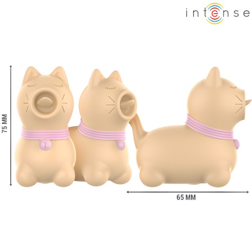 Intense - Estimulador Puppy Lengua Rotadora 360º Para Clítoris Amarillo