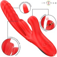 Intense - Rosalia Multifunction Vibrator 3 In 1 Red