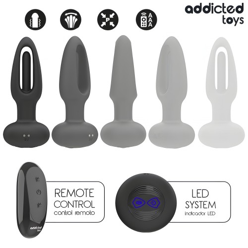 Addicted Toys Anal Plug with Vibrating Tongue