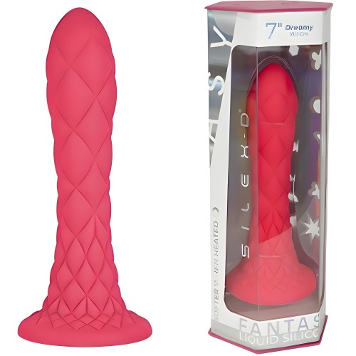 Silexd Dreamy Dildo Fantasy Liquid Silicone Thermoactive Pink 18.5 Cm