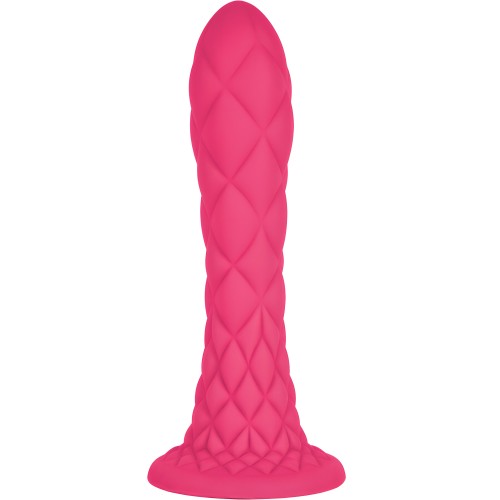 Silexd Dreamy Dildo Fantasy Liquid Silicone Thermoactive Pink 18.5 Cm