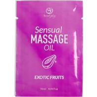 Secretplay - Monodosis Aceite De Masaje Frutas Exóticas 10 Ml