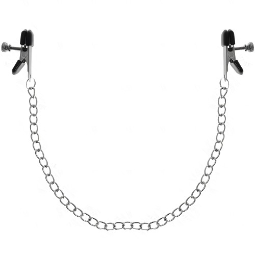 Kink Flat Nipple Clamps - Sensual Stimulation