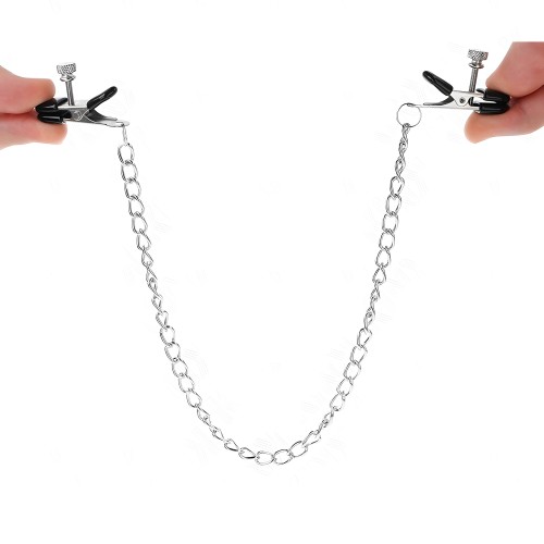 Kink Flat Nipple Clamps - Sensual Stimulation