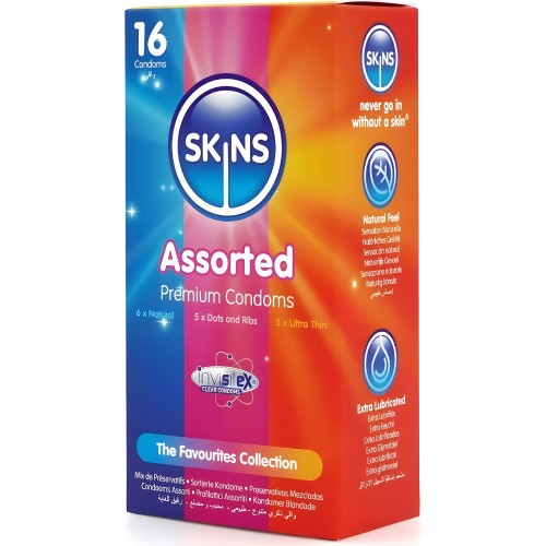 Skins Premium Assorted Condom Pack