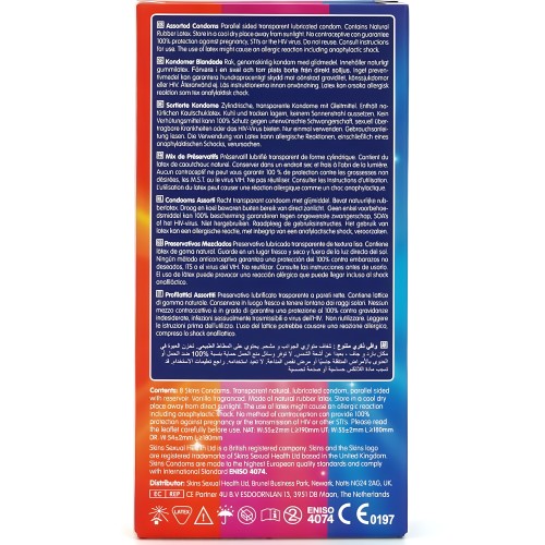 Skins - Surtido Preservativos Premium Pack 8