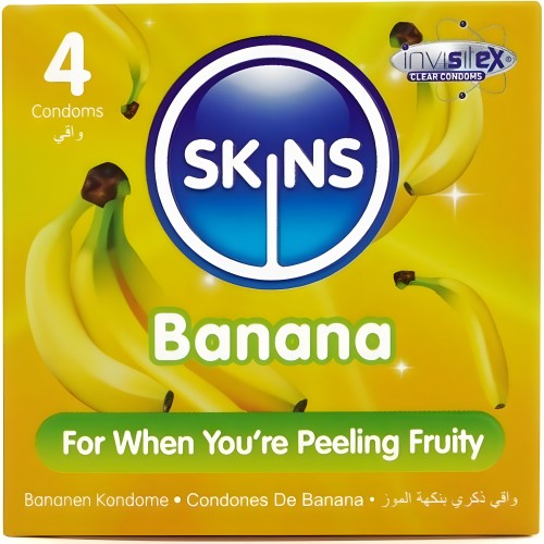 Skins Banana Flavor Condoms