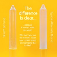 Skins - Preservativos Premium Sabor Plátano