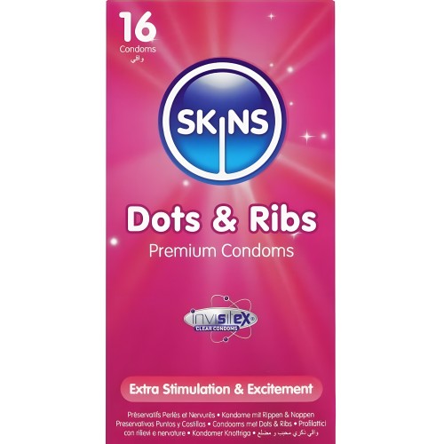 Skins Dots & Ribs Premium Condoms