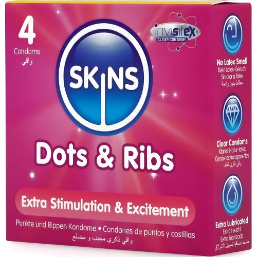 Skins Dots & Ribs Premium Condoms