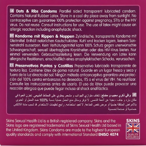 Dots & Ribs Preservativos Premium