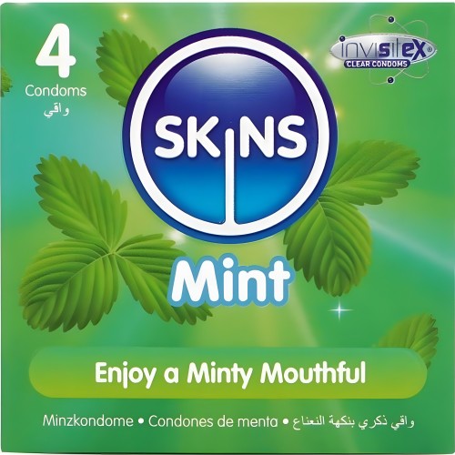 Skins Premium Mint Flavor Condoms