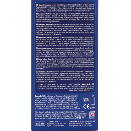 Skins Natural Condoms Premium Pack 16