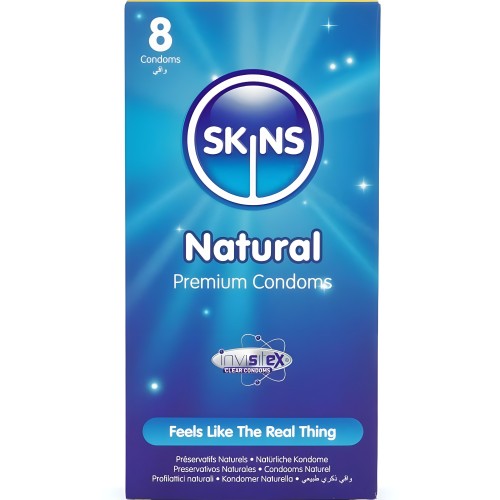 - Natural Preservativos Premium Pack 8