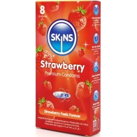 Preservativos Premium Sabor Fresa Skins