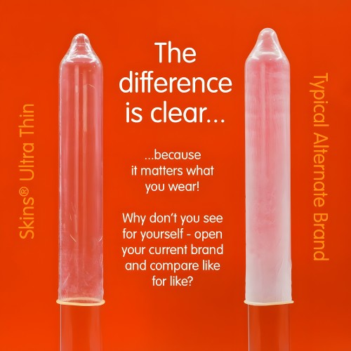 Skins Ultra Thin Condoms Pack of 4