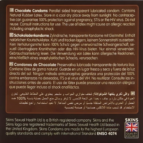 Preservativos Premium Sabor Chocolate