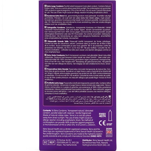 - Tamaño Xl Preservativos Premium Pack 16