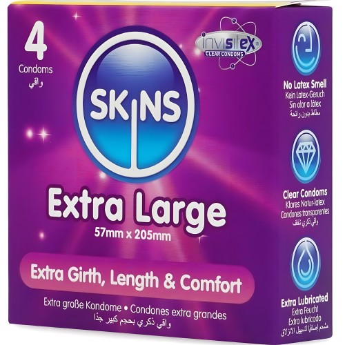 Preservativos Skins Extra Large
