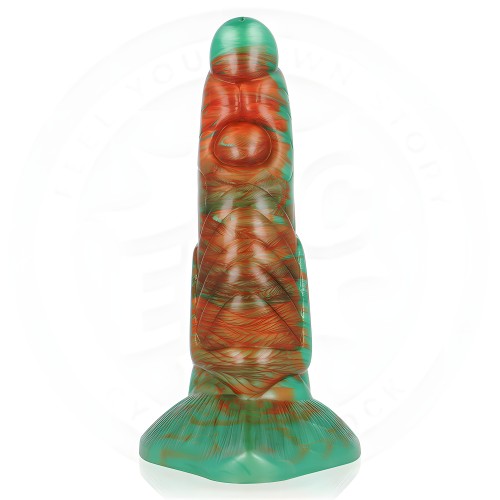 Epic Tiryon Dildo - Green Glitter