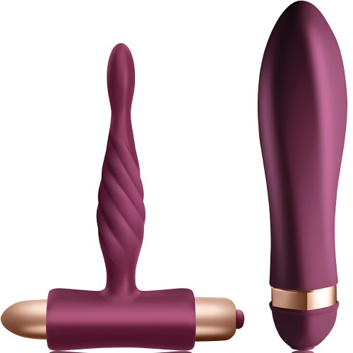 Kit Vibrador y Plug Anal Dare