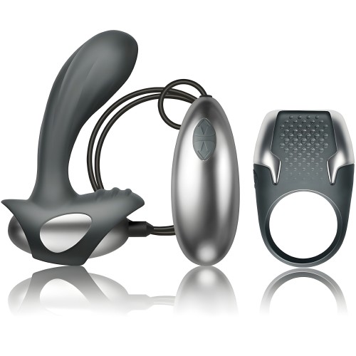 Kit Excite Climaximum - Anillo Para Pene + Masajeador Próstata