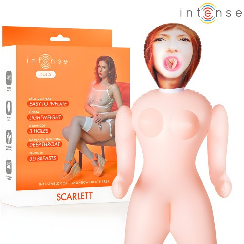 - Scarlett Muñeca Hinchable Con Tres Orificios