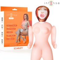 Scarlett Inflatable Doll with Three Holes
