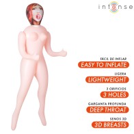 Scarlett Inflatable Doll with Three Holes