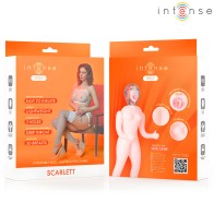 Scarlett Inflatable Doll with Three Holes