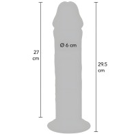 - Dildo Deluxe Dong Grueso De Doble Densidad Tpe 29.5 Cm