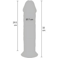 Get Real - Deluxe Thick Double Density TPE Dong 32 cm