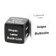 Black&silver Couple Dice
