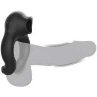 Black&Silver Vibrating Ring