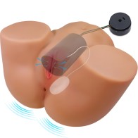 - Ilana Trasero Femenino Realista Vibrador & Succionador Con Sonido