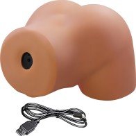 Ilana Realistic Female Butt Vibrator & Suction with Sound