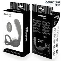 Anillo Doble Vibrador Prostático Control Remoto