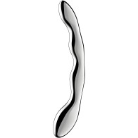Satisfyer - Cosmic Crest 2 Dildo Acero Inoxidable Doble Uso