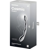 Satisfyer - Cosmic Crest 2 Dildo Acero Inoxidable Doble Uso