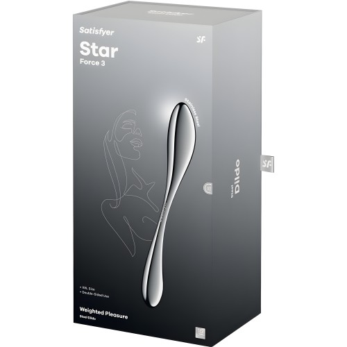 Satisfyer Star Force 3 Stainless Steel Dildo