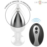 Metal Plug Vibrator with LED Lights - Intense